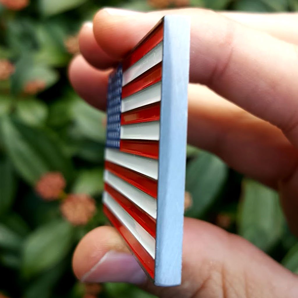 United States Flag Challenge Coin