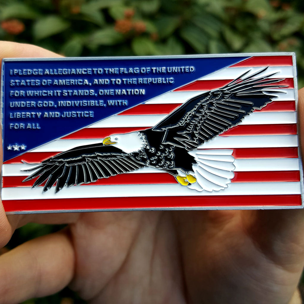 United States Flag Challenge Coin
