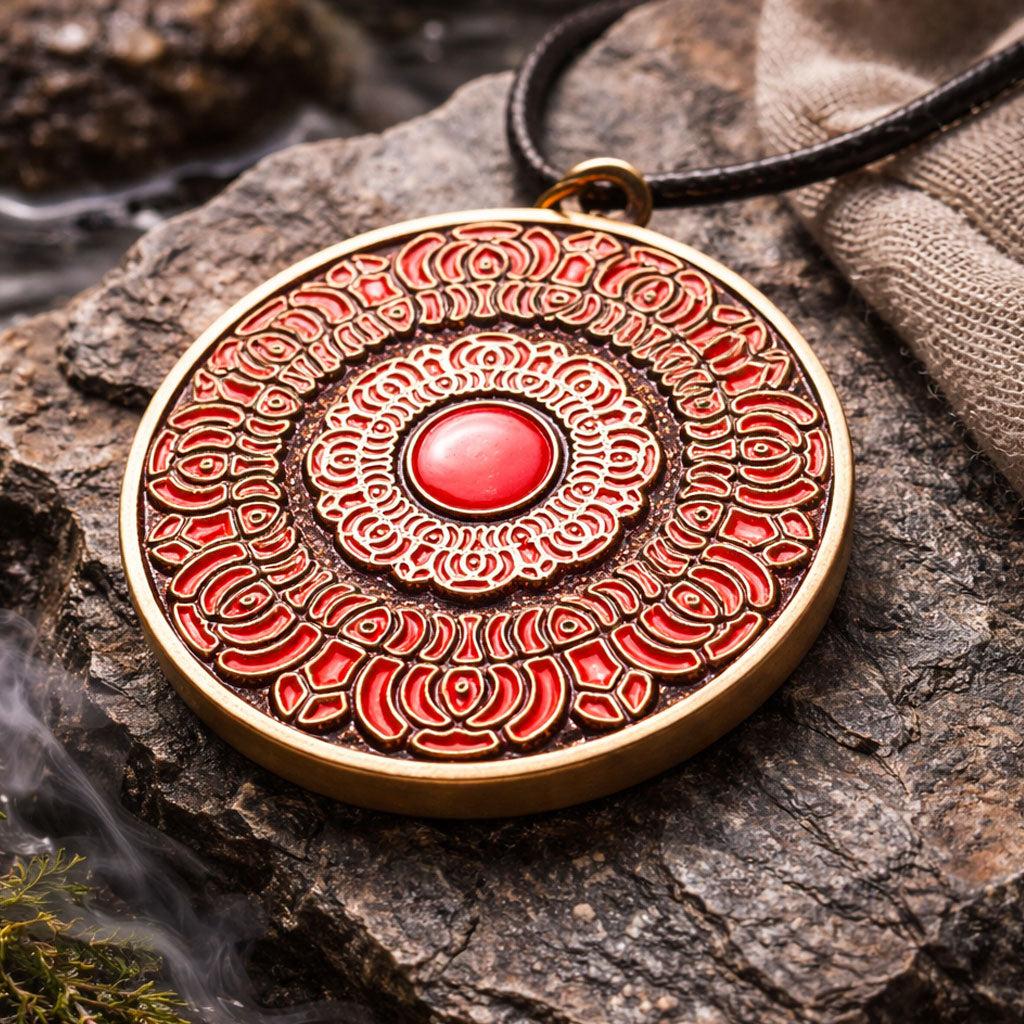 Avatar: Red Lotus Necklace
