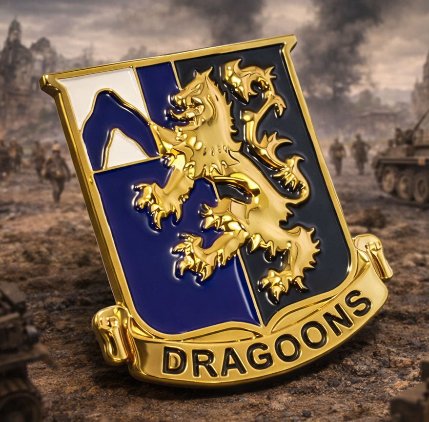 48th Infantry Regiment Dragoons Challenge Coin – U.S. Army Heritage Tribute