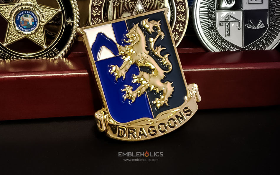 48th Infantry Regiment Dragoons Challenge Coin – U.S. Army Heritage Tribute