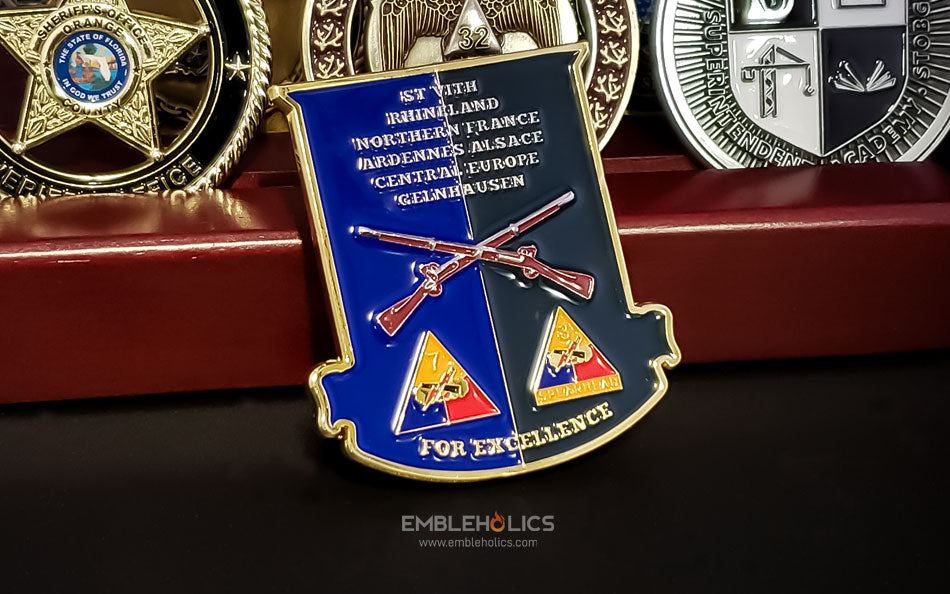 48th Infantry Regiment Dragoons Challenge Coin – U.S. Army Heritage Tribute