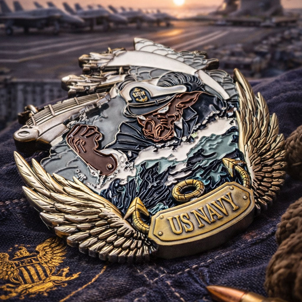 Navy Power Coin