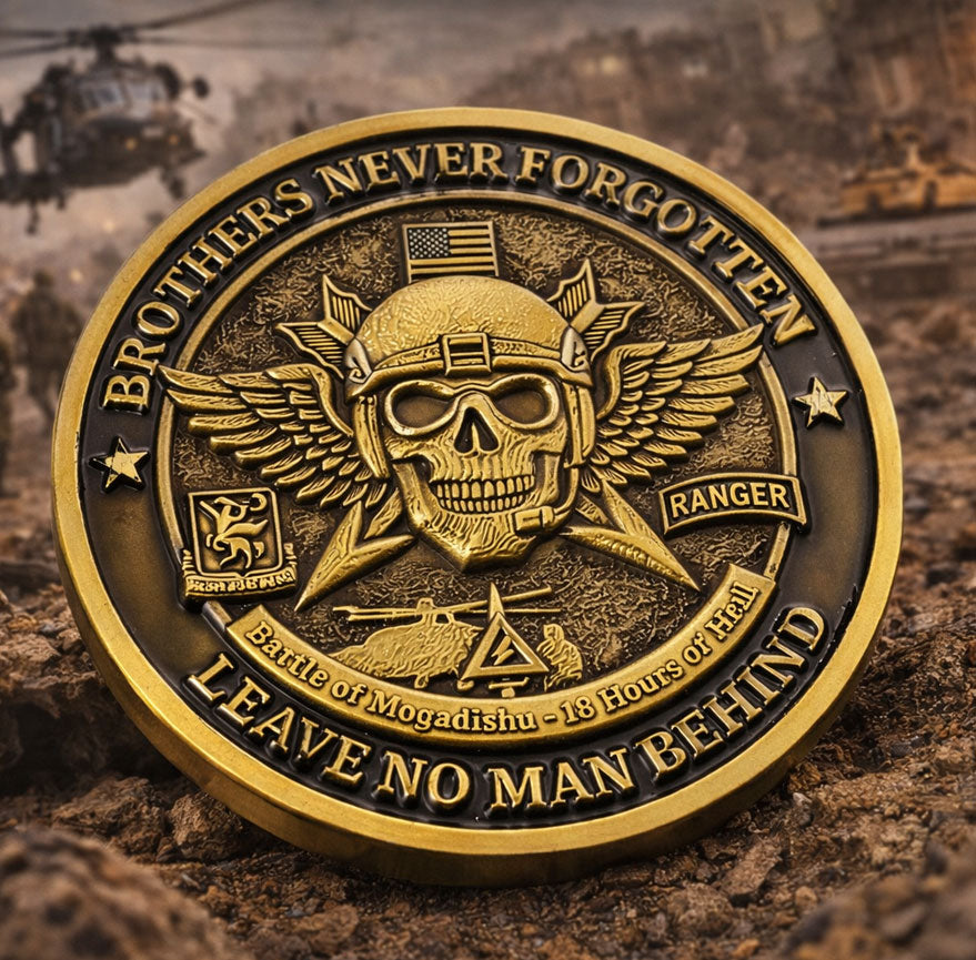 Operation Gothic Serpent Challenge Coin – Battle of Mogadishu Commemorative Coin