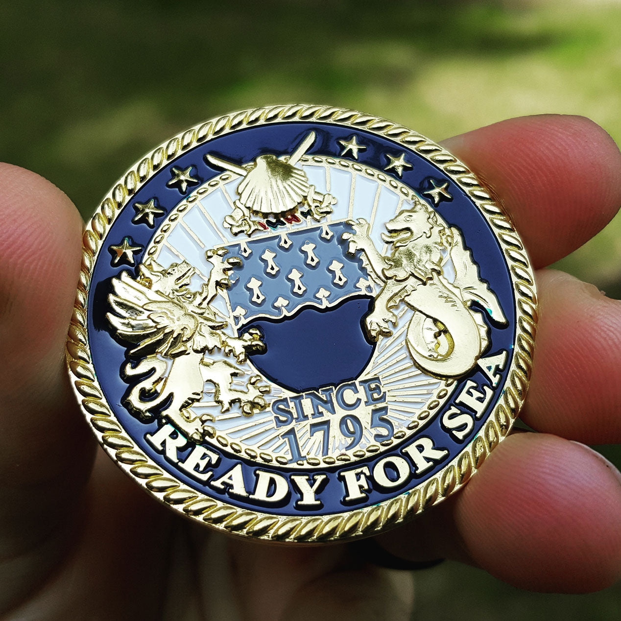 Navy Supply Corps Challenge Coin