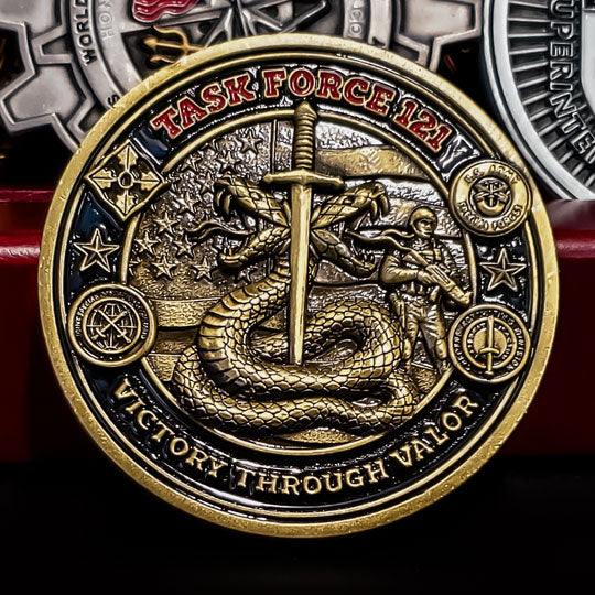 Operation Red Dawn Challenge Coin – Saddam Hussein Capture Commemorative