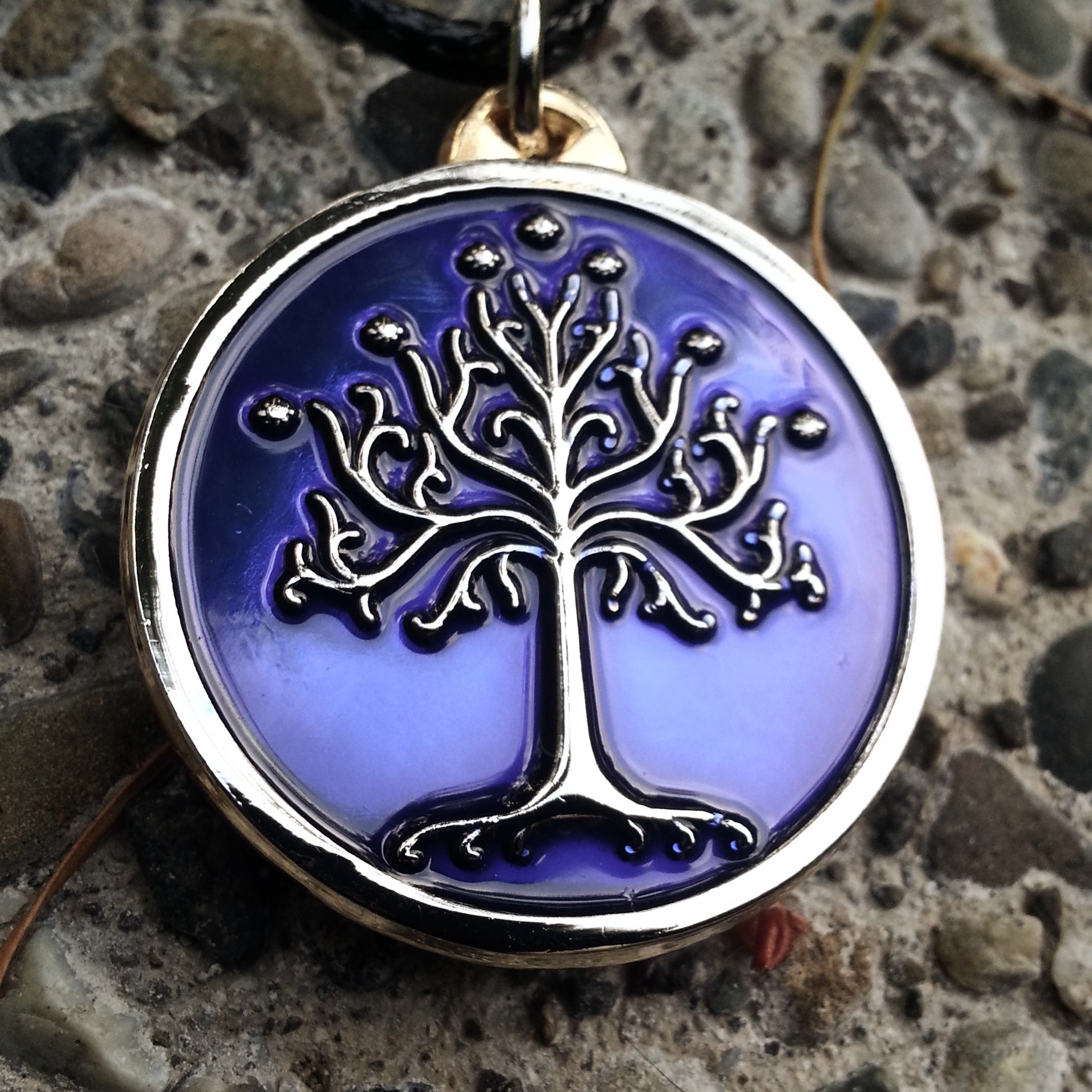The Tree of Gondor and Rohan Necklace