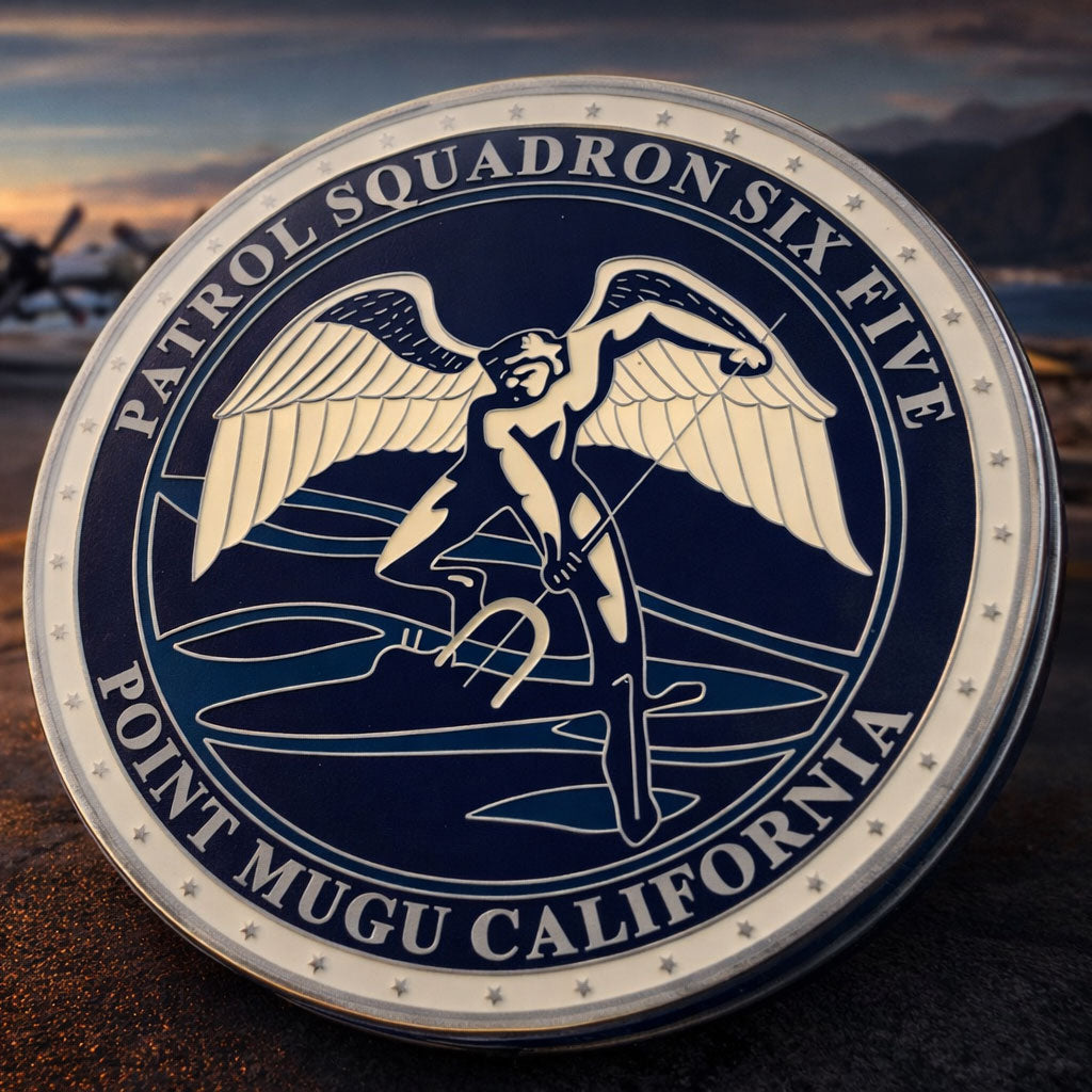 VP-65 Tridents Challenge Coin