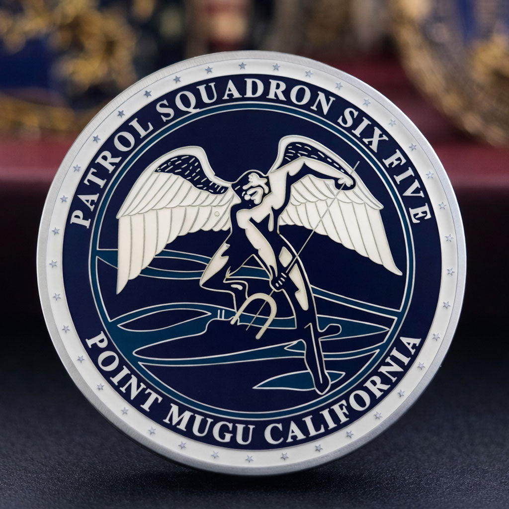 VP-65 Tridents Challenge Coin