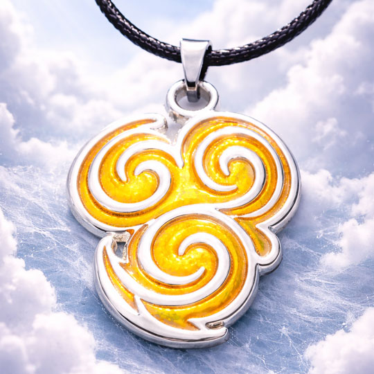 Air Nomad Necklace Avatar Inspired Pendant