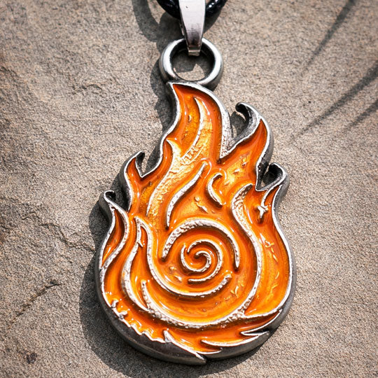 Fire Nation Necklace Avatar Inspired Pendant