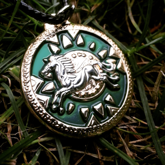 The Tree of Gondor and Rohan Necklace