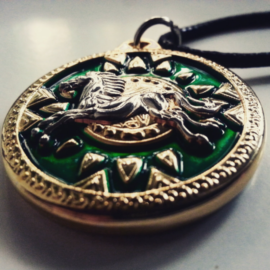 The Tree of Gondor and Rohan Necklace