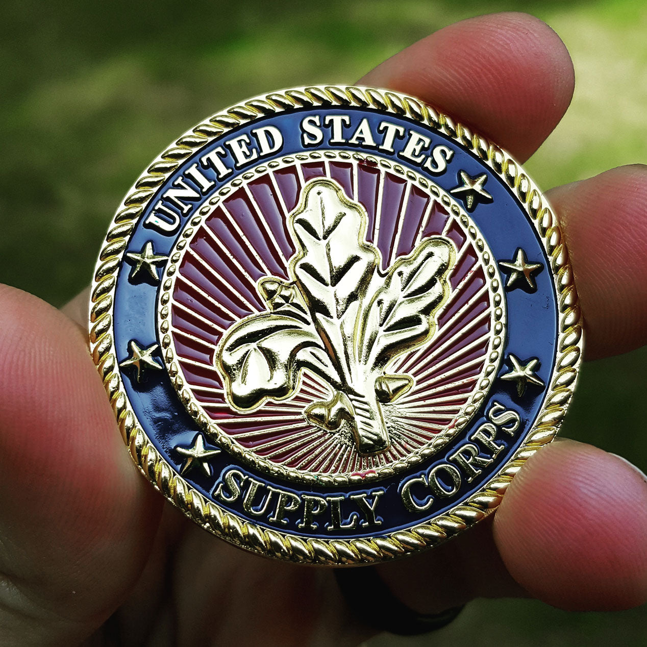 Navy Supply Corps Challenge Coin